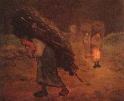 Jean Francois Millet Faggot Carriers oil painting artist